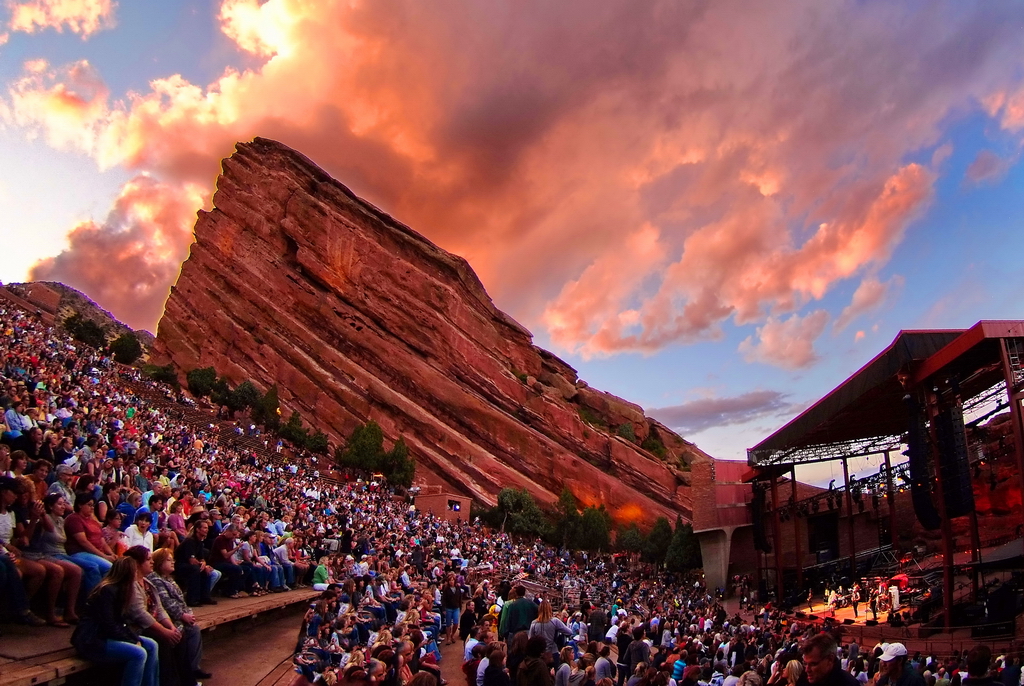 red rocks